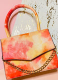 Orange š Pretty & Paid Purse Set