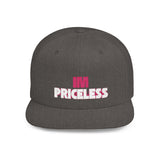 'IM PRICELESS' Flat Bill Snapback Hat