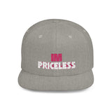 'IM PRICELESS' Flat Bill Snapback Hat