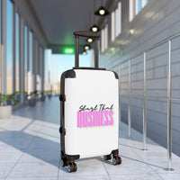 Inspirational Business Suitcase - "Start That Business" Carry-On Luggage