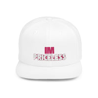 'IM PRICELESS' Flat Bill Snapback Hat