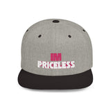 'IM PRICELESS' Flat Bill Snapback Hat