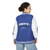 Pretty & Unbothered Letterman Jacket