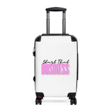 Inspirational Business Suitcase - "Start That Business" Carry-On Luggage