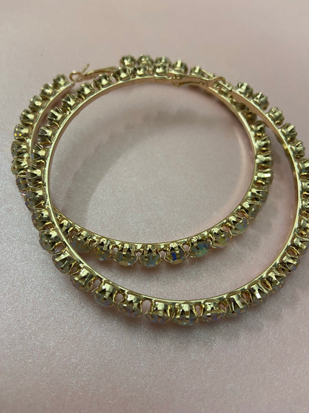 Icy Me Out Small Hoops