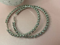 Icy Me Out Big Hoops
