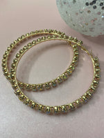 Icy Me Out Big Hoops
