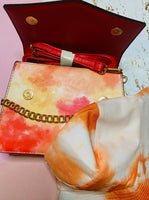 Orange 🍊 Pretty & Paid Purse Set