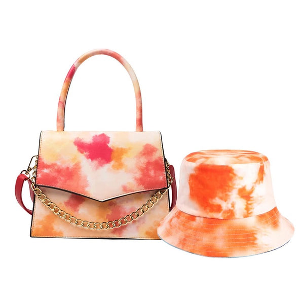 Orange 🍊 Pretty & Paid Purse Set