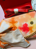 Orange 🍊 Pretty & Paid Purse Set